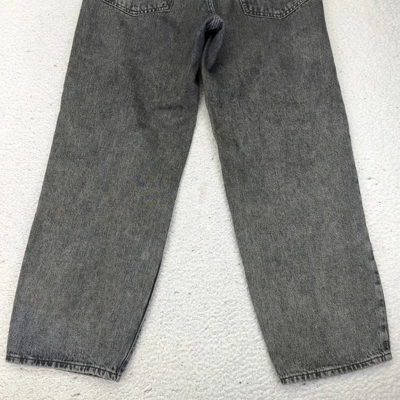 Levi's Premium Baggy Dad Jeans Women's Size 28 Gray Wash High Waist Denim - Picture 6 of 9